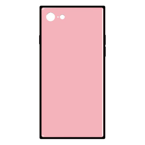 재팬픽-PEI01-TL-PP [스퀘어형 아이폰케이스 TILE for iPhone SE(2세대)/8/7 4.7인치용 파스텔 핑크]